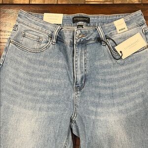 Zara Light Wash High-Rise Wide Leg Jeans